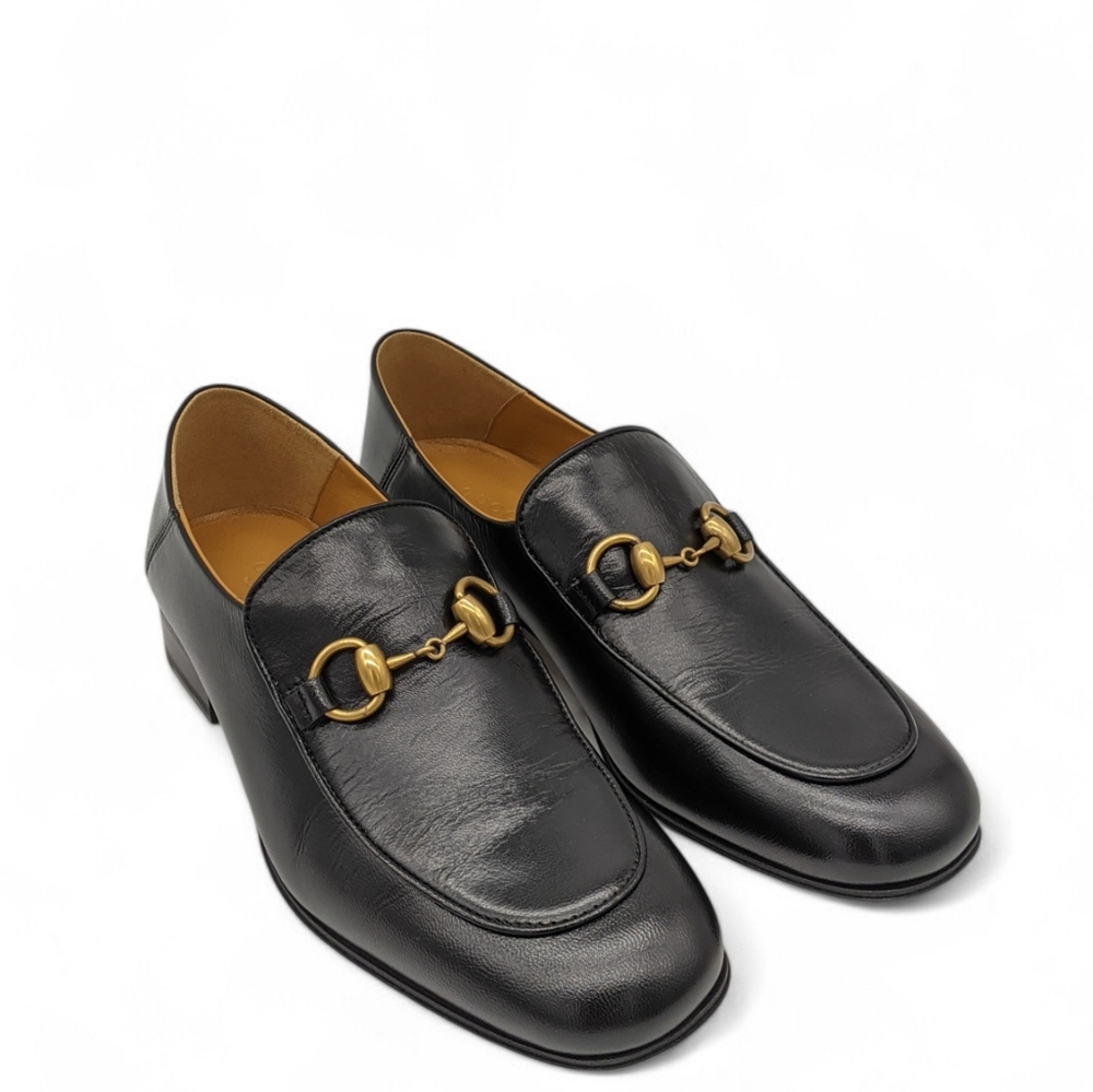Gucci Womens Platform Jordaan Loafers Size 7.5 Us (37.5 Gucci) New With Box - Picture 2 of 6